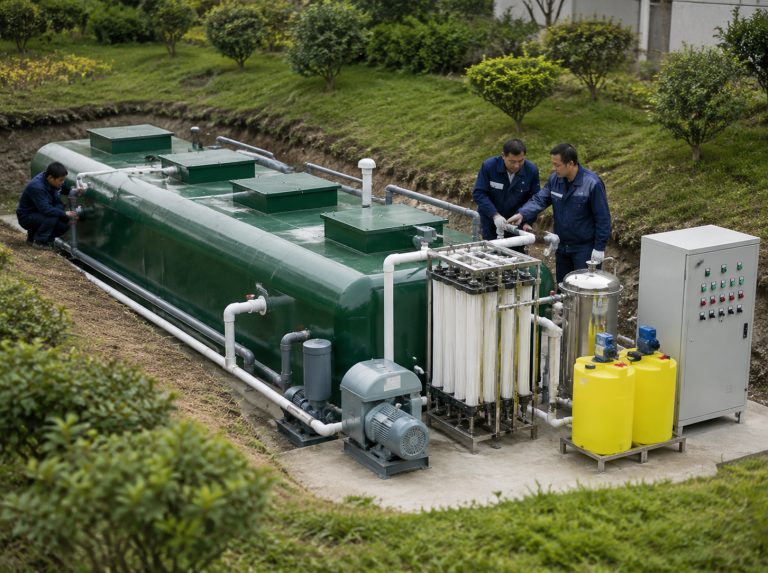 道里区地埋式AAO/MBR生活污水处理设备